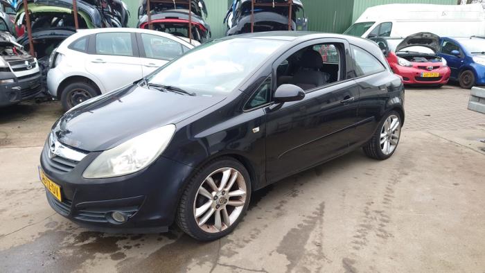 Opel Corsa D 1.4 16V Twinport Épave (2007, Noir)