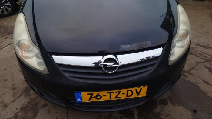 Opel Corsa D 1.4 16V Twinport Épave (2007, Noir)