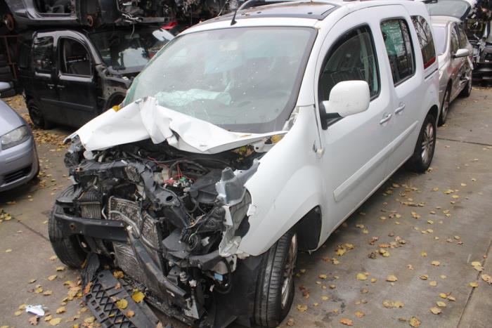 Renault Kangoo Be Bop 1.5 dCi 90 FAP Salvage vehicle (2011, White)