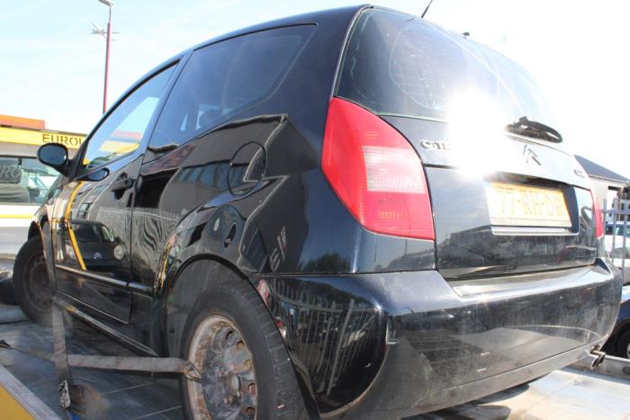 Citroen C2 1.1 Samochód złomowany (2005, Czarny)