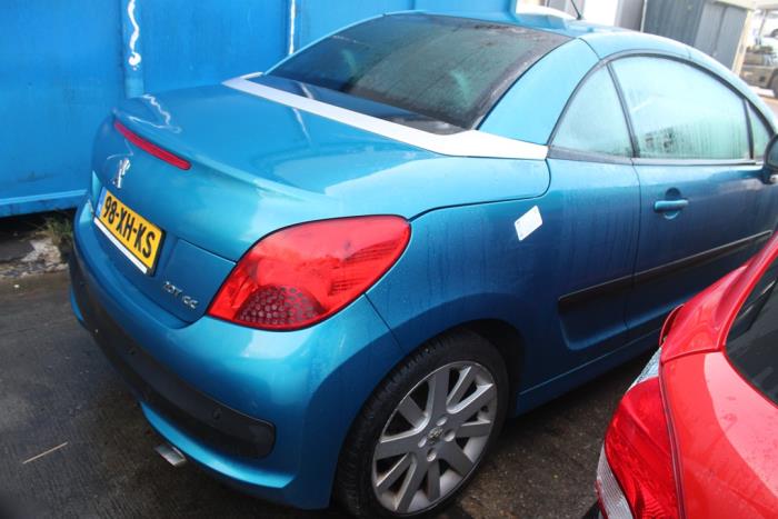 Peugeot 207 CC 1.6 16V THP Épave (2007, Bleu)