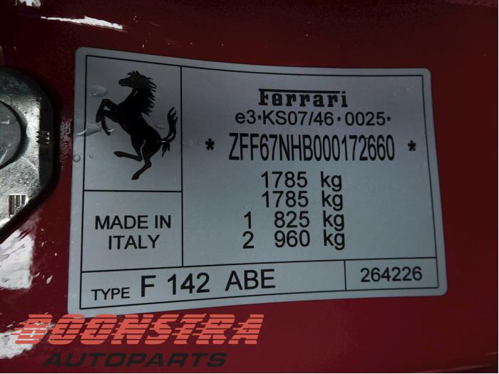 Ferrari 458 Italia 4.5 V8 32V DCT Schrottauto (2010, Rot)