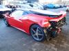 Ferrari 458 Italia 4.5 V8 32V DCT Salvage vehicle (2010, Red)