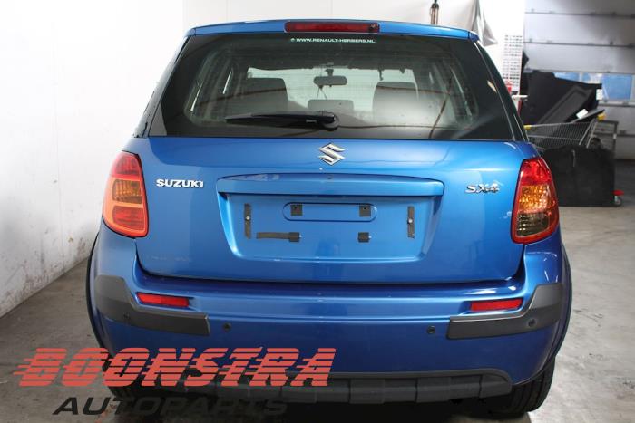 Suzuki SX4 1.6 16V VVT Comfort,Exclusive Autom. Samochód złomowany (2008, Niebieski)
