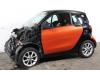 Smart Fortwo salvage car from 2015