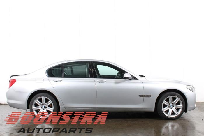 BMW 7 serie 730d 24V Épave (2008, Gris)