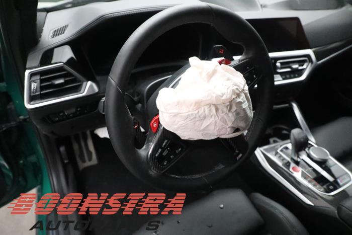 BMW M3 3.0 Competition TwinPower Turbo 24V Schrottauto (2021, Grün)