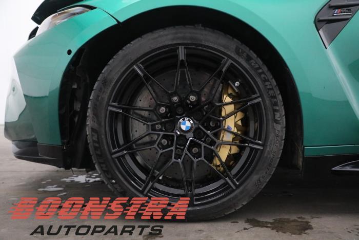 BMW M3 3.0 Competition TwinPower Turbo 24V Schrottauto (2021, Grün)