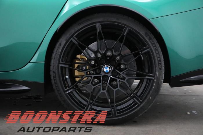 BMW M3 3.0 Competition TwinPower Turbo 24V Schrottauto (2021, Grün)