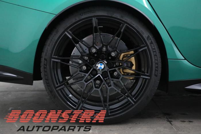 BMW M3 3.0 Competition TwinPower Turbo 24V Schrottauto (2021, Grün)