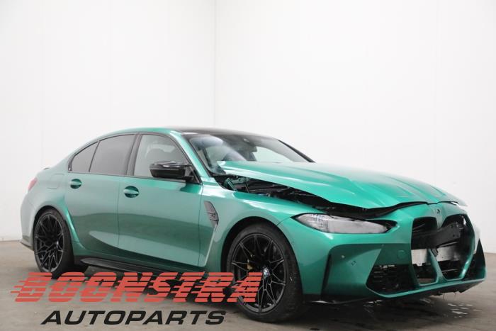 BMW M3 3.0 Competition TwinPower Turbo 24V Schrottauto (2021, Grün)