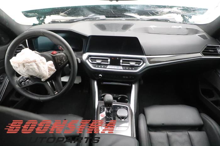 BMW M3 3.0 Competition TwinPower Turbo 24V Schrottauto (2021, Grün)