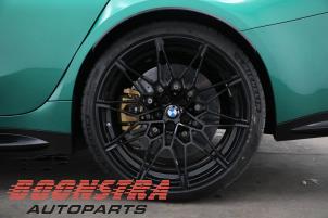 BMW M3 3.0 Competition TwinPower Turbo 24V Schrottauto (2021, Grün)