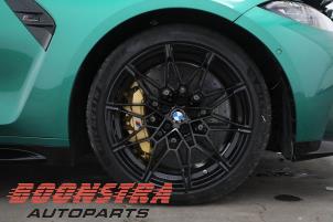 BMW M3 3.0 Competition TwinPower Turbo 24V Schrottauto (2021, Grün)