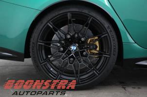 BMW M3 3.0 Competition TwinPower Turbo 24V Schrottauto (2021, Grün)