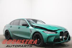 BMW M3 3.0 Competition TwinPower Turbo 24V Schrottauto (2021, Grün)