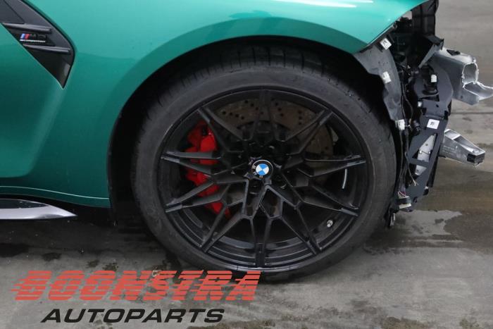 BMW M3 M3 Competition 3.0 TwinPower Turbo 24V Vehículo de desguace (2022, Verde)
