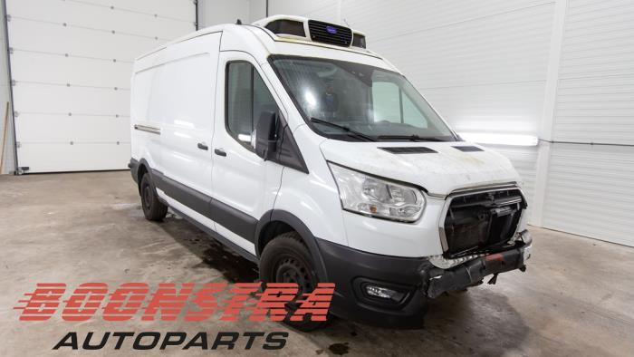 Ford Transit 2.0 TDCi 16V Eco Blue 170 4x4 Épave (2021, Blanc)