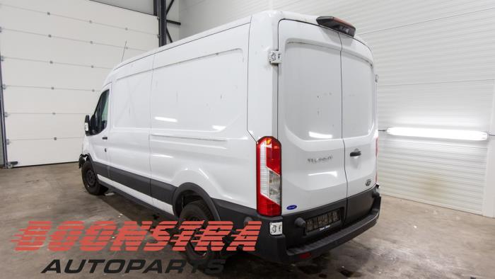Ford Transit 2.0 TDCi 16V Eco Blue 170 4x4 Épave (2021, Blanc)