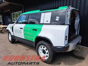 Landrover Defender II 110 3.0 D200 MHEV Samochód złomowany (2022, Bialy)