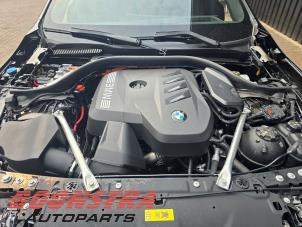 BMW 5 serie 530e 2.0 TwinPower Turbo 16V Samochód złomowany (2025, Czarny)