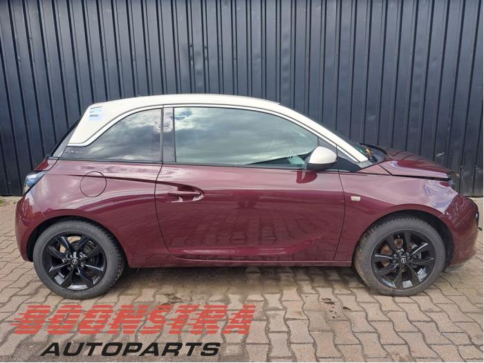 Opel Adam 1.2 16V Schrottauto (2017, Rot)