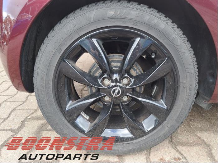 Opel Adam 1.2 16V Schrottauto (2017, Rot)