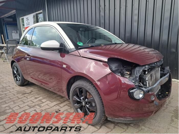 Opel Adam 1.2 16V Schrottauto (2017, Rot)