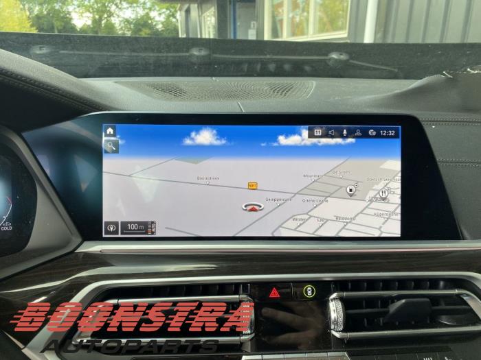 BMW X7 xDrive40i 3.0 24V Mild Hybrid Épave (2021, Noir)