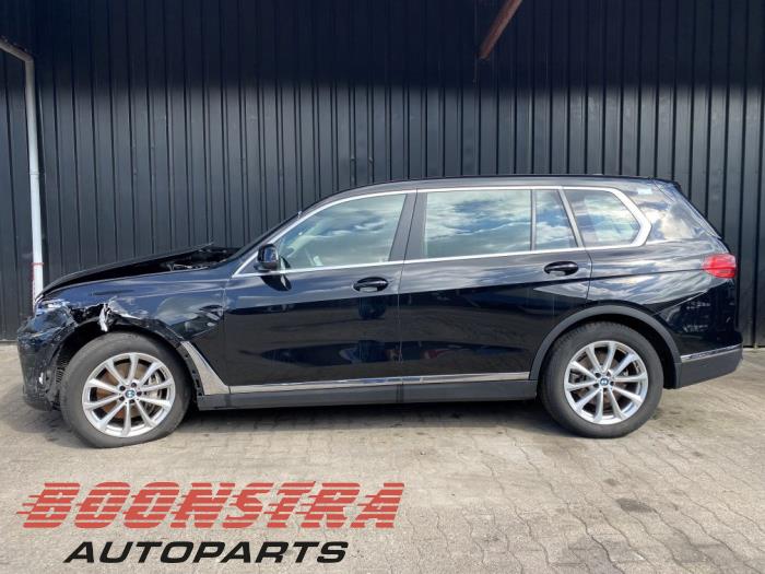 BMW X7 xDrive40i 3.0 24V Mild Hybrid Épave (2021, Noir)