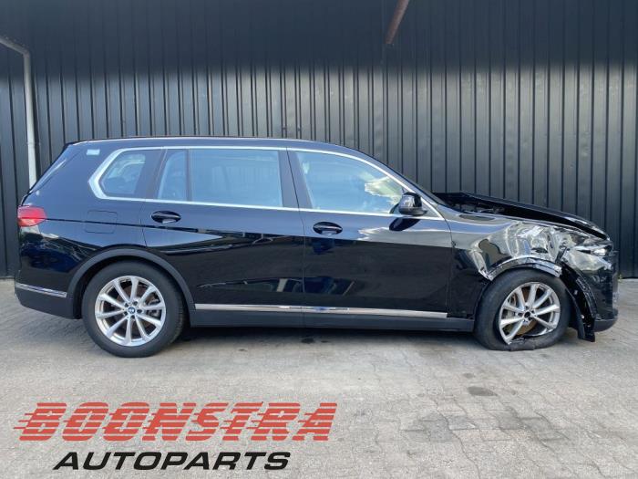 BMW X7 xDrive40i 3.0 24V Mild Hybrid Épave (2021, Noir)
