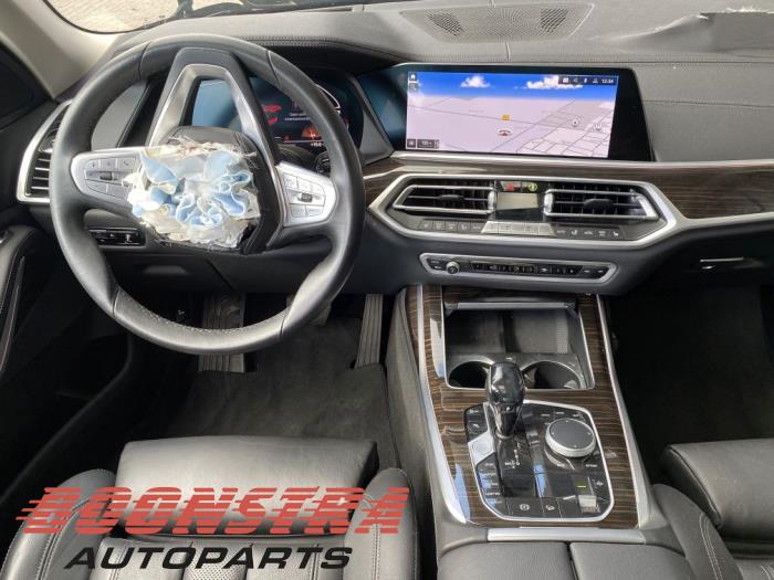 BMW X7 xDrive40i 3.0 24V Mild Hybrid Épave (2021, Noir)