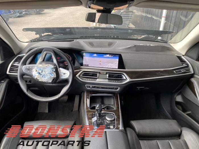 BMW X7 xDrive40i 3.0 24V Mild Hybrid Épave (2021, Noir)