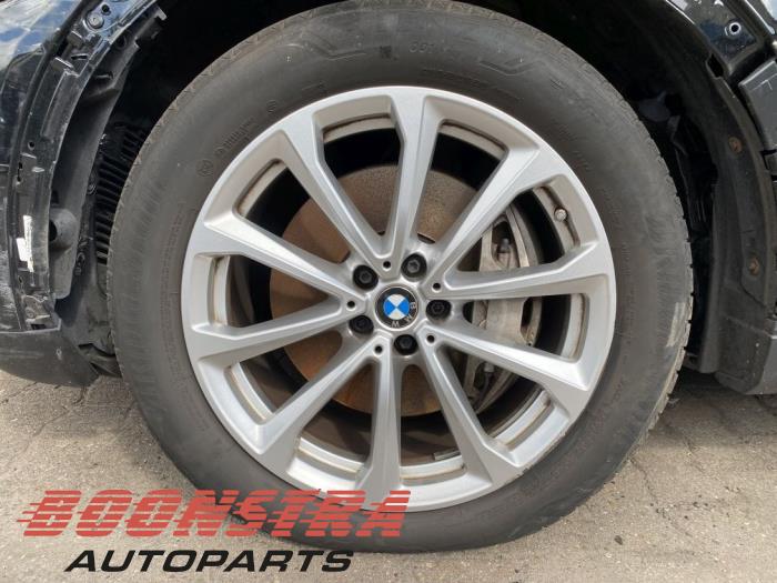 BMW X7 xDrive40i 3.0 24V Mild Hybrid Épave (2021, Noir)