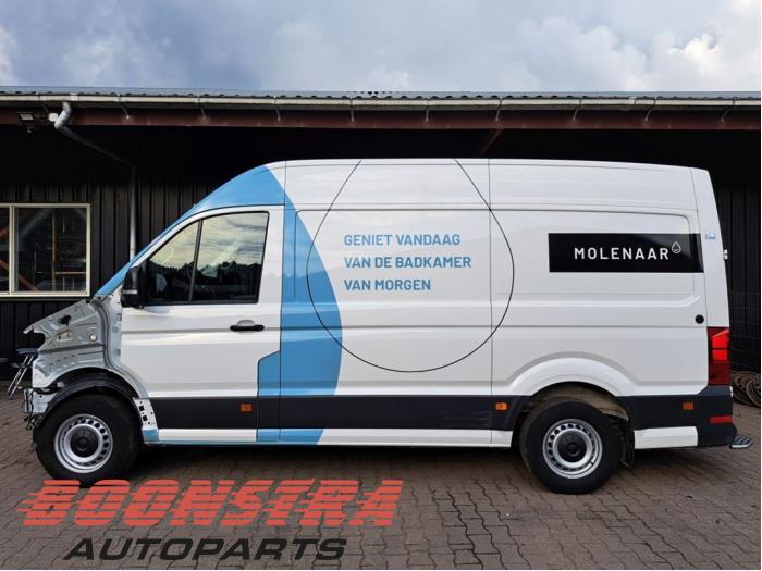 Volkswagen Crafter 2.0 TDI Vehículo de desguace (2023, Blanco)