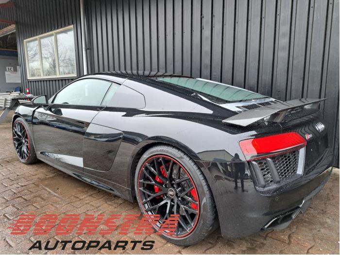 Audi R8 5.2 V10 Plus Quattro Épave (2016, Noir)