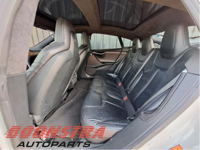 Tesla Model S 90D Vehículo de desguace (2017, Blanco)