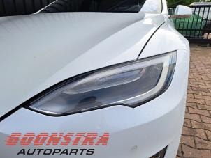 Tesla Model S 90D Vehículo de desguace (2017, Blanco)