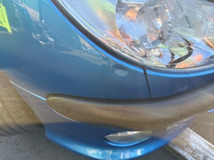 Peugeot 206 CC 2.0 16V Salvage vehicle (2002, Blue)