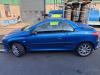 Peugeot 206 CC 2.0 16V Salvage vehicle (2002, Blue)
