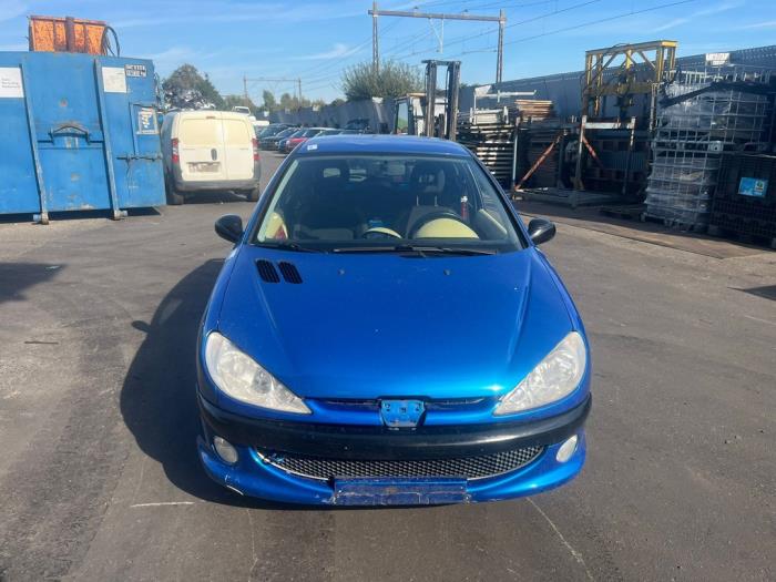 Peugeot 206 1.4 XR,XS,XT,Gentry Samochód złomowany (2007, Niebieski)