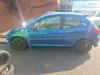 Peugeot 206 1.4 XR,XS,XT,Gentry Samochód złomowany (2007, Niebieski)