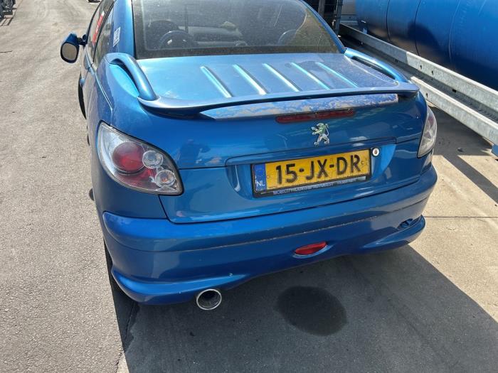 Peugeot 206 CC 2.0 16V Vehículo de desguace (2002, Azul)
