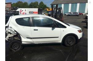 Mitsubishi Colt 1.1 12V Épave (2011, Blanc)