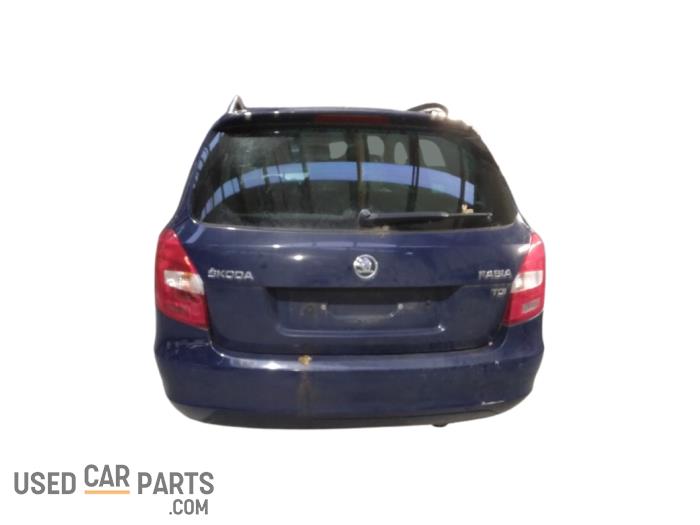 Recambo Premium Rubberen Kofferbakmat Voor Skoda Fabia II Combi 5J5 (2007-2014) - Met Hoge Rand En Perfecte Pasvorm