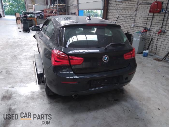BMW 1 serie 116i 1.5 TwinPower 12V Salvage vehicle (2018, Metallic, Black)