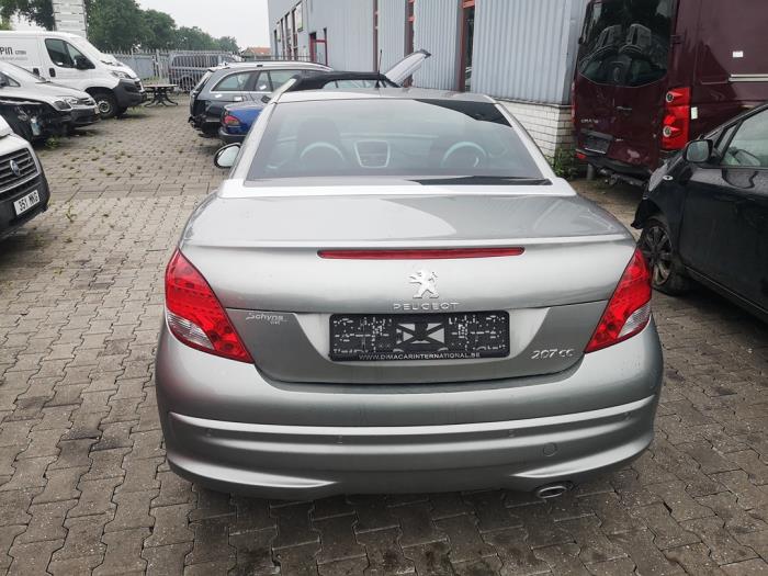 Peugeot 207 CC 1.6 HDiF 16V Salvage vehicle (2012, Gray)