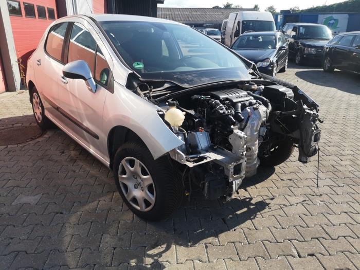 Peugeot 308 Salvage vehicle (2009, Silver)