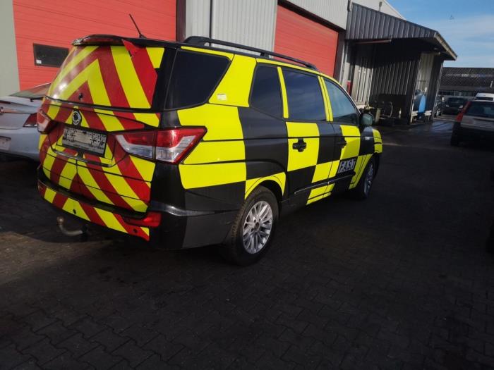 Ssang Yong Rodius 2.0 e-200 Xdi 16V 4WD Épave (2015, Noir)