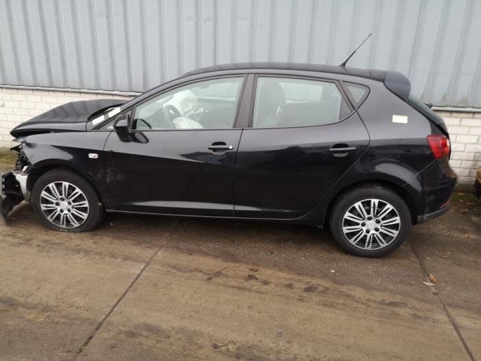Seat Ibiza IV 1.4 TDI Épave (2009, Noir)